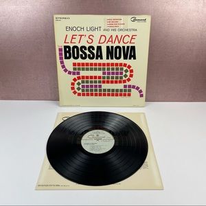 Vintage Let's Dance Bossa Nova Enoch Light Vinyl Record Music Orchestra